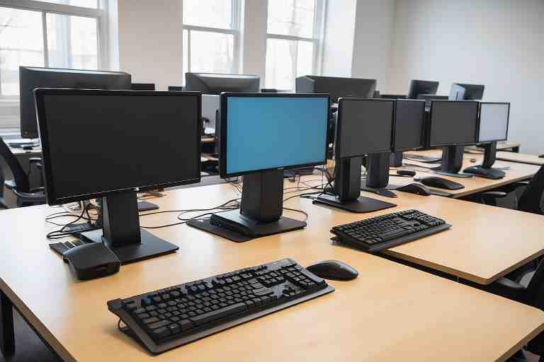 ¿Cómo alquilar ordenadores para cursos o talleres?