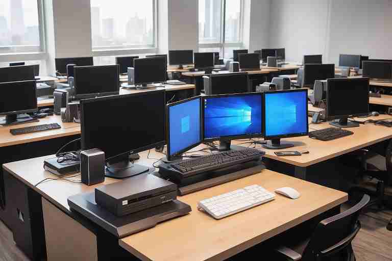¿Cómo alquilar ordenadores para un curso o taller?